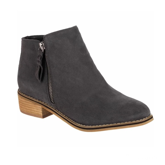 Blondo Boots Womens Liam Ankle Bootie Waterproof Grey Suede Casual Size 7 - Picture 2 of 13